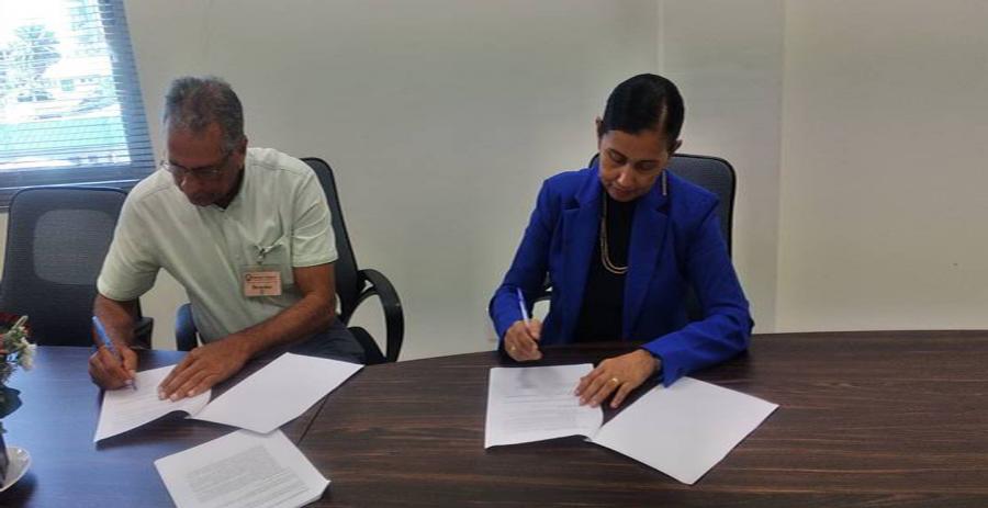 Openbaar Ministerie en het Psychiatrisch Centrum Suriname (PCS) ondertekenen een overeenkomst van dienstverlening