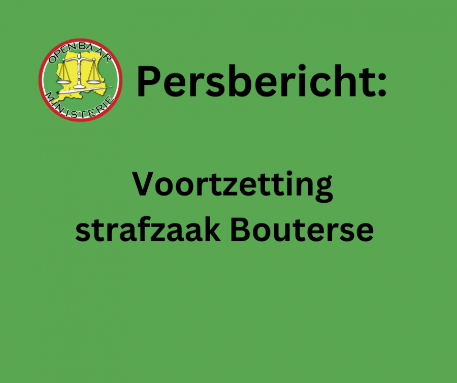 Voortzetting strafzaak Bouterse