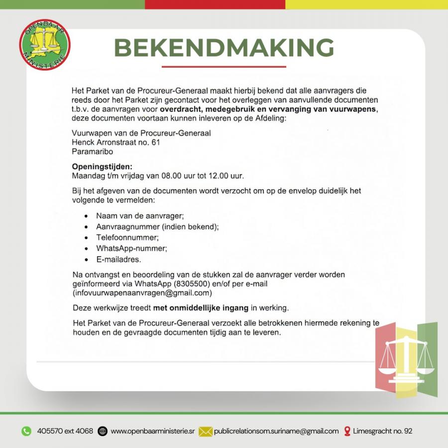 Bekendmaking