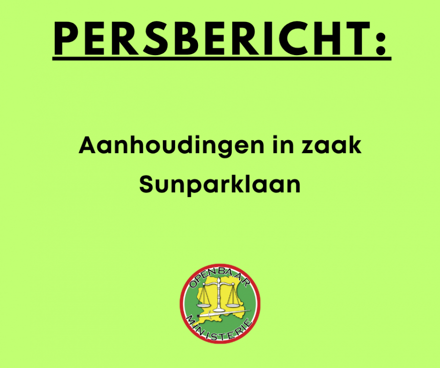 Aanhoudingen in zaak Sunparklaan