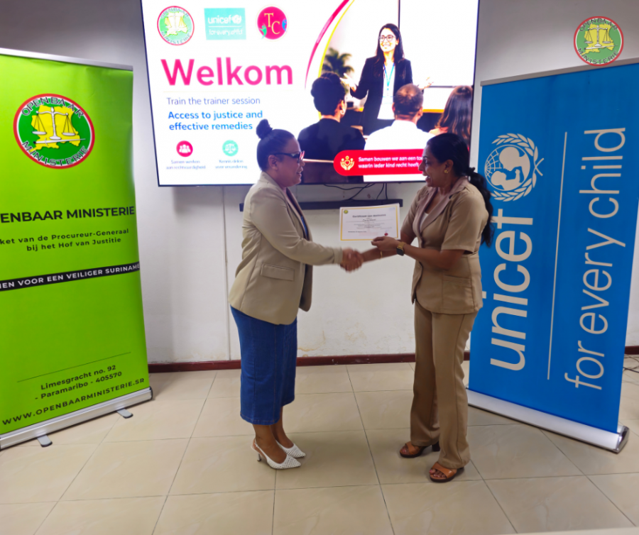 PERSBERICHT: Training ‘Access to Justice’